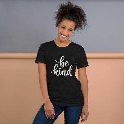 Be Kind Script Graphic T-Shirt, Men's, on a model