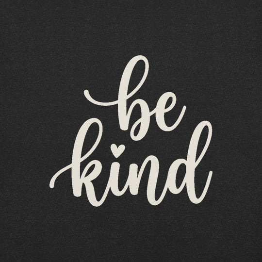 Be Kind Script Graphic T-Shirt, print close-up