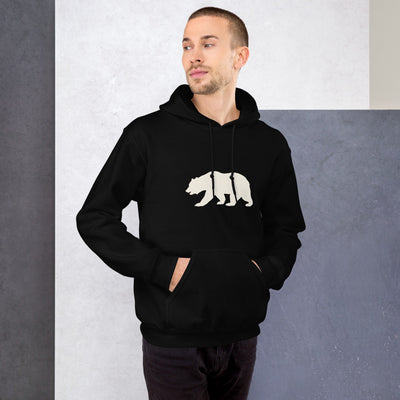 California Bear Pullover Hoodie, Women's, on a model