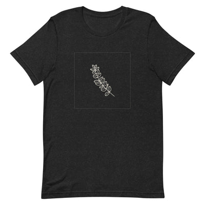 Eucalyptus Sprig Graphic T-Shirt, flat lay
