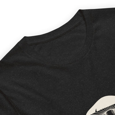 Mushroom Line Trio Graphic T-Shirt, fabric detail