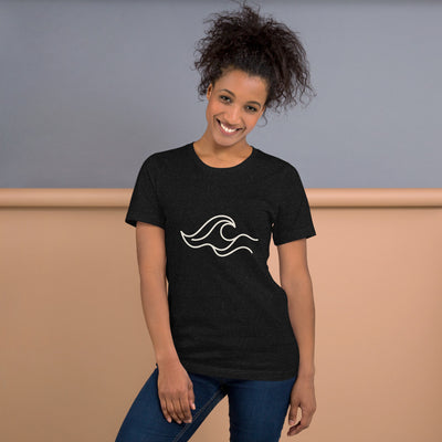 One-Line Wave California Graphic T-Shirt, Men's, on a model