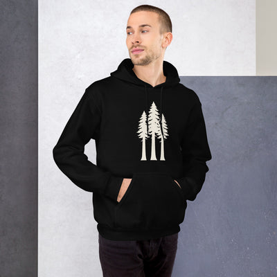 Redwood Silhouette Pullover Hoodie, Men's, on a model