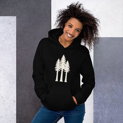Redwood Silhouette Pullover Hoodie, Men's, on a model