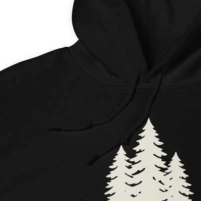 Redwood Silhouette Pullover Hoodie, Women's, fabric detail