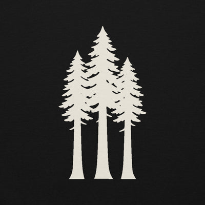 Redwood Silhouette Pullover Hoodie, Women's, print close-up