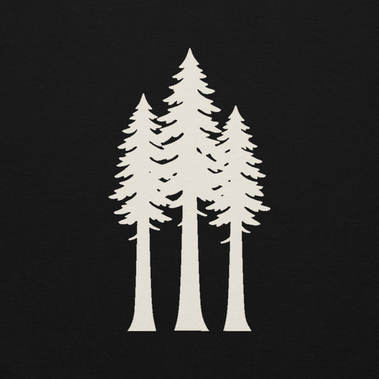 Redwood Silhouette Pullover Hoodie, Women's, print close-up