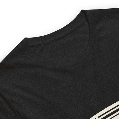 VW Bus Line Art Graphic T-Shirt, Men's, fabric detail