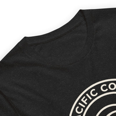 Pacific Coast Wave Badge Graphic T-Shirt, fabric detail