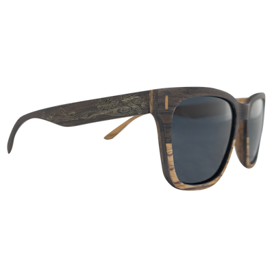 Cali Life Co. Gold Country polarized UV400 eco-friendly sunglasses designed in San Diego CA